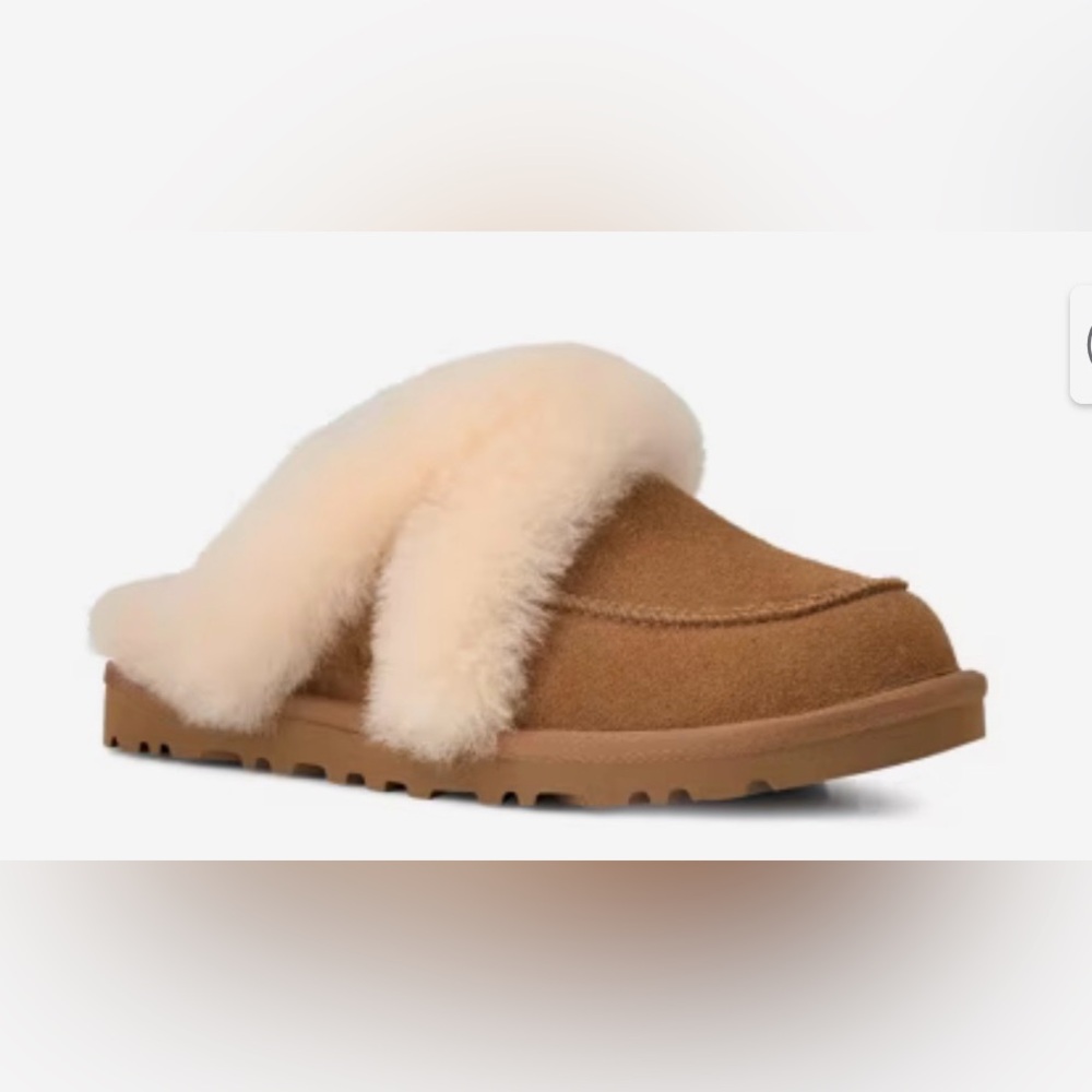 UGG Loria Chestnut Slip-On Shearling Mule #1174571-Size 9